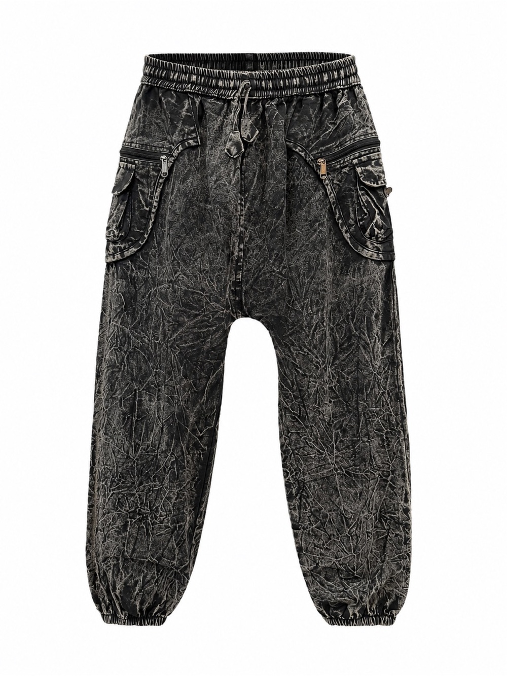 Kathmandu Black Elastic-Waist Jeans